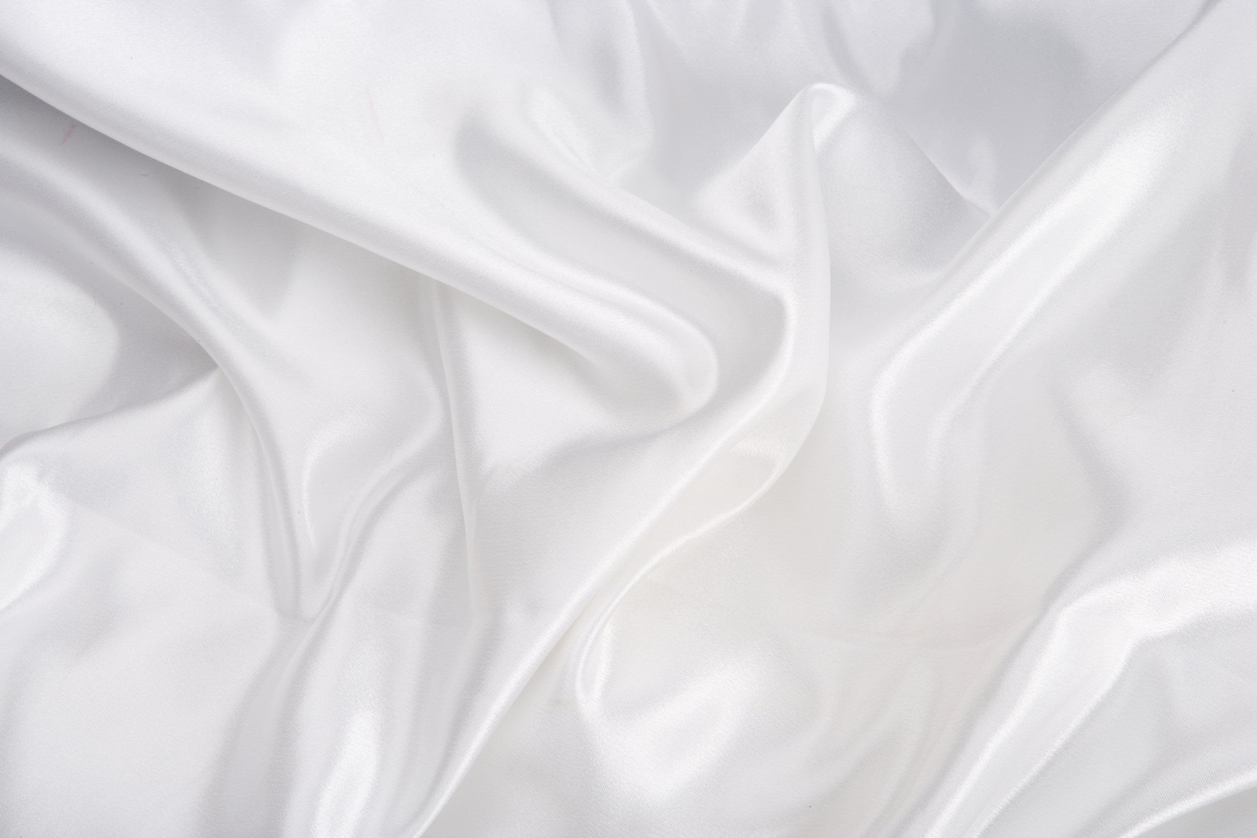 white satin sheet